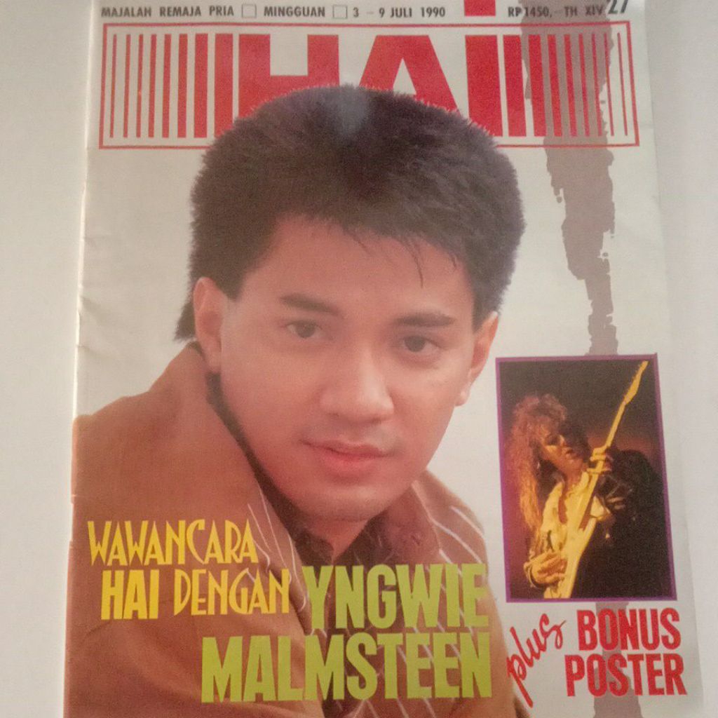Majalah Hai Edisi Iwan Fals Tahun 1990