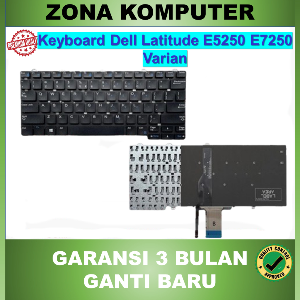 Keyboard Dell Latitude E5250 5250 E5270 E7250 7250 E7270 E3340 11-3150 11-3160