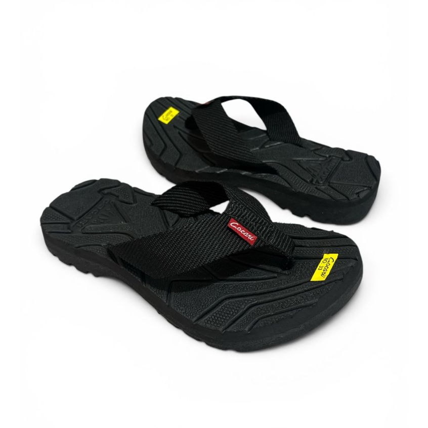 Sandal Jepit Gunung Eiger Hitam Anak Cocari / Cowie - Sendal Jepit Gunung Eiger Sol Karet