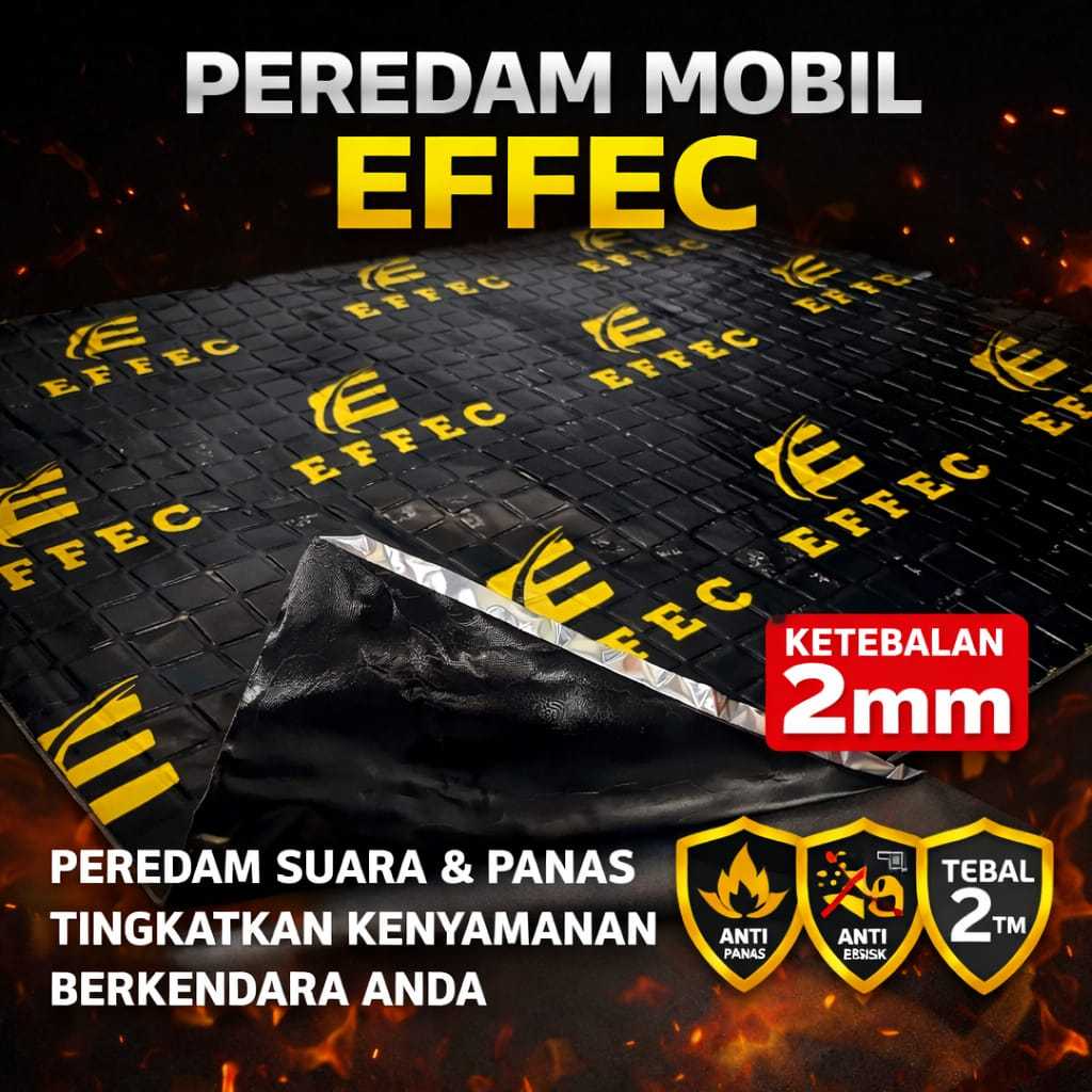 Peredam Aluminium Foil / Peredam Alumunium Foil / peredam mobil / peredam suara / peredam panas