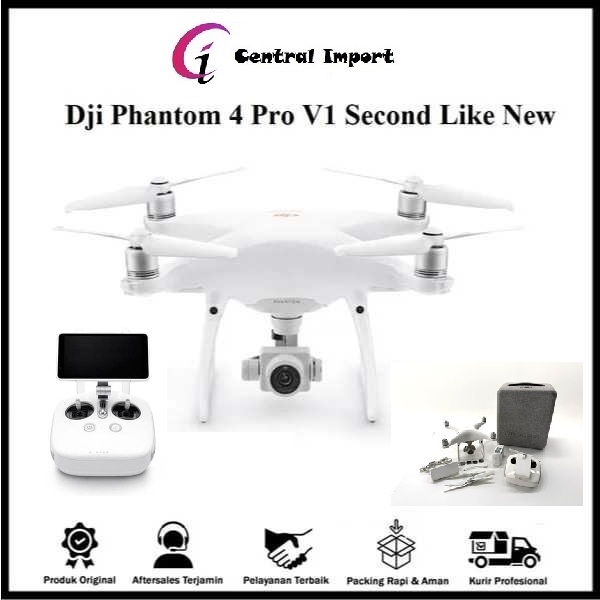 Dji Phantom 4 Pro V1 Original - Drone Dji Phantom 4 Pro V1 Second Like New Original