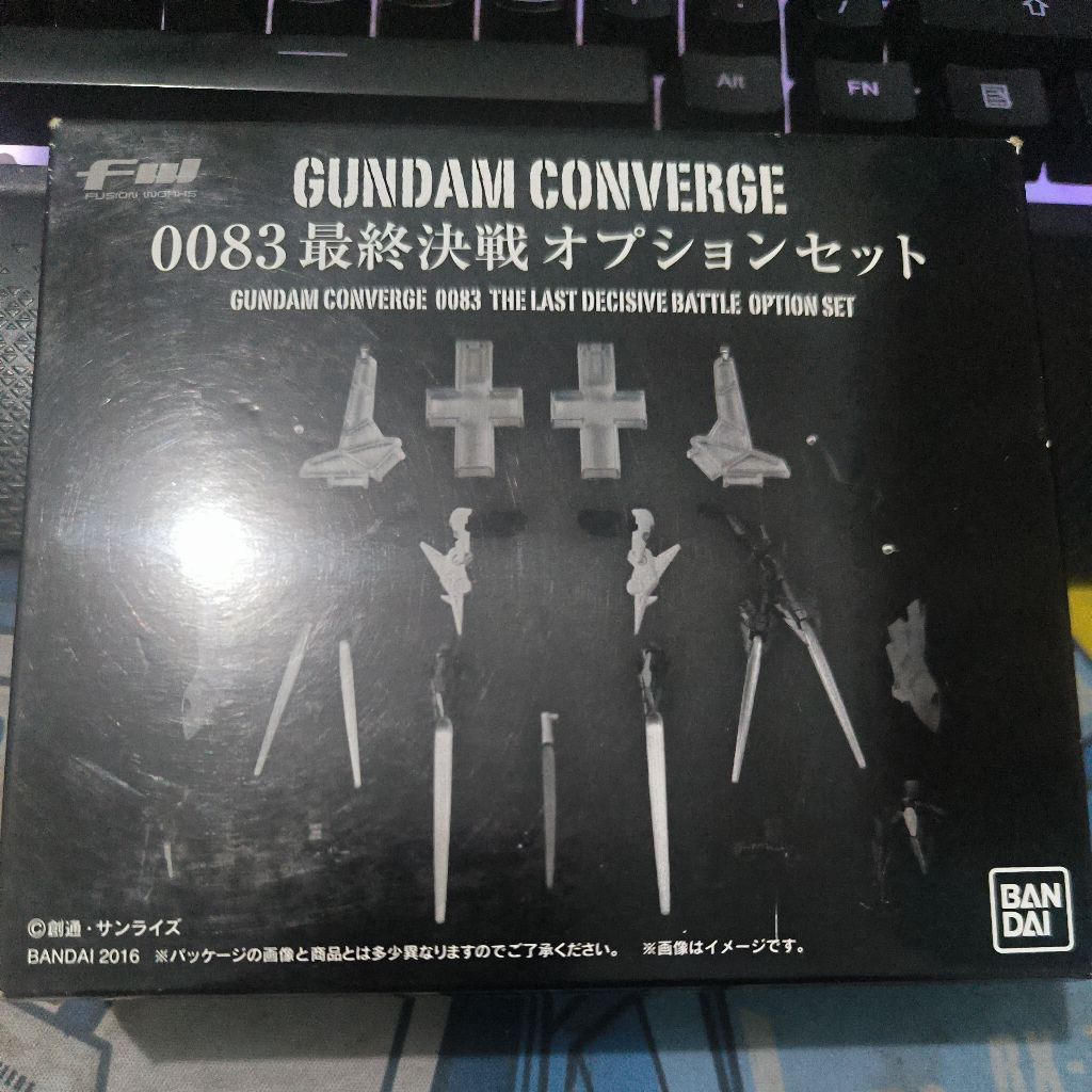 gundam converge 0083 the last decisve battle option set bandai