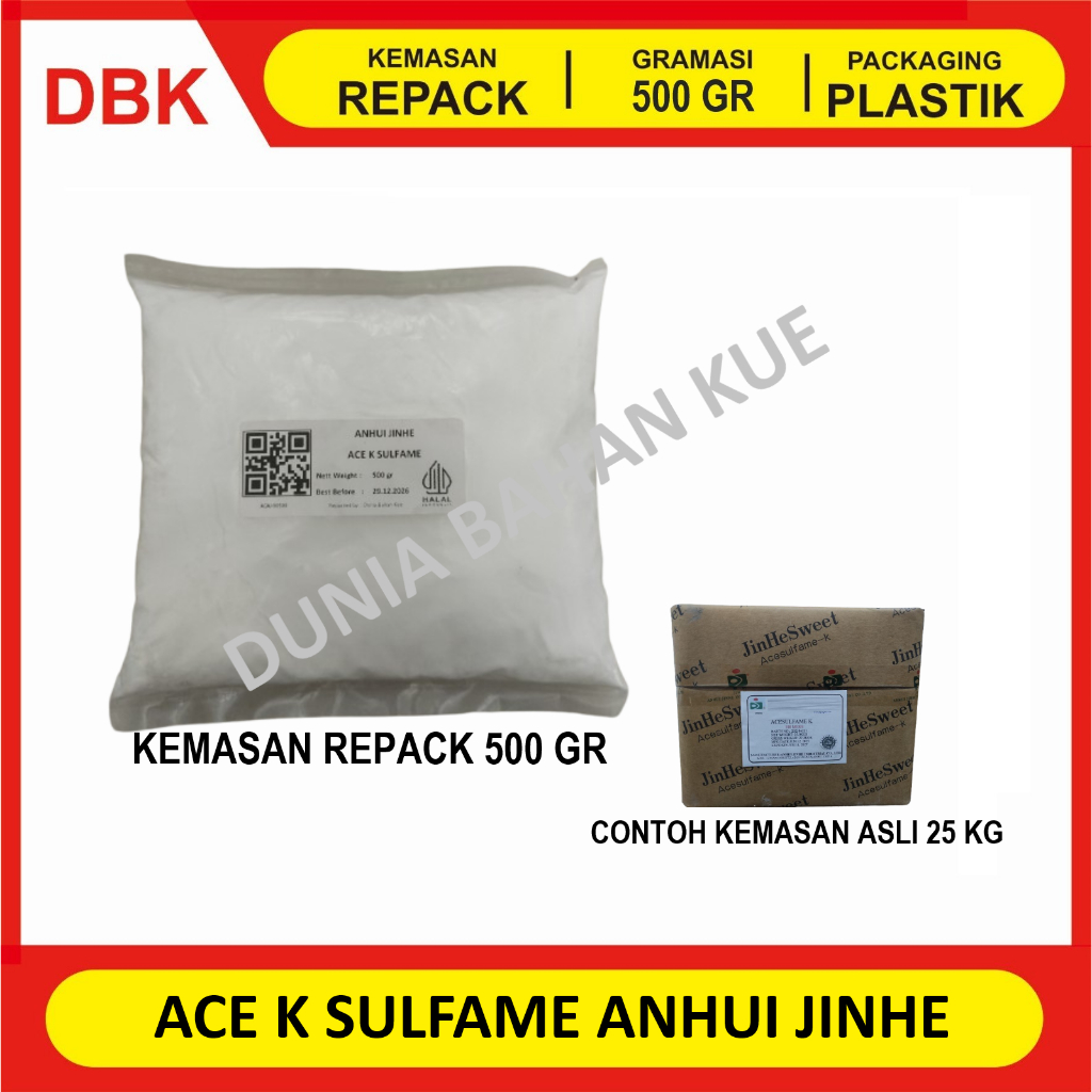 ACE K SULFAME ANHUI JINHE - REPACK 500 GR