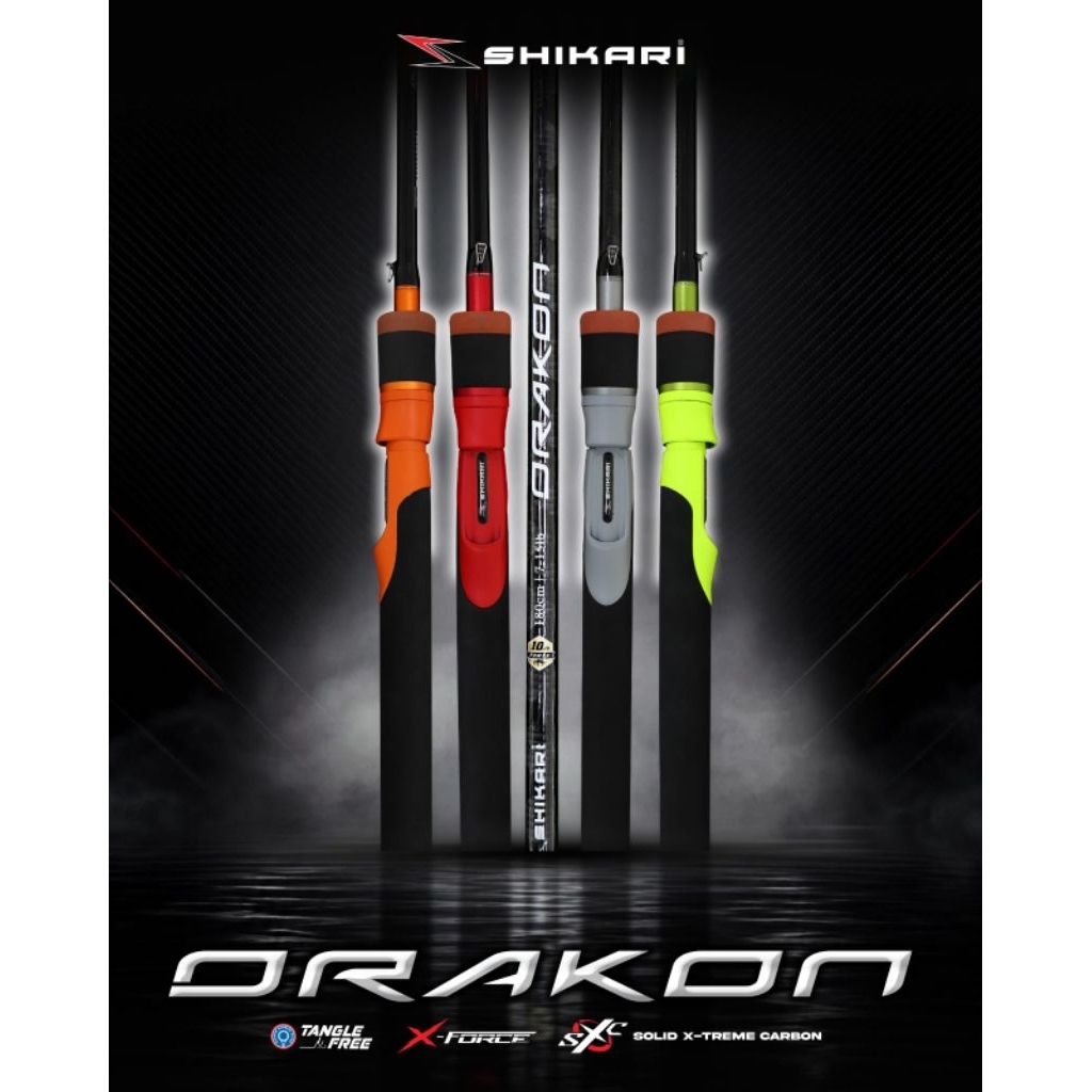 Joran Spinning Shikari Drakon 180 10-20lb
