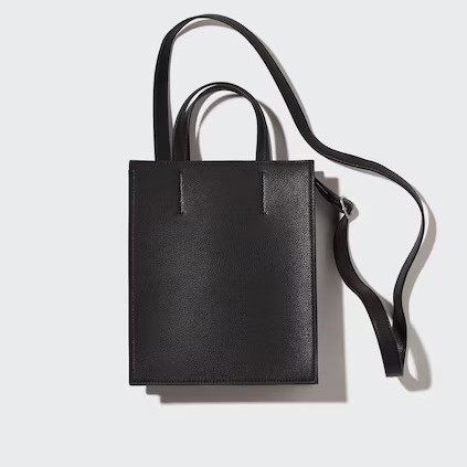 Uniqlo Faux Leather Square Shoulder Bag