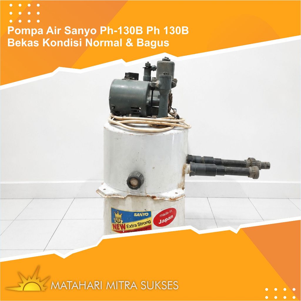 Pompa Air Sanyo Ph-130B Ph 130B  Bekas Kondisi Normal & Bagus