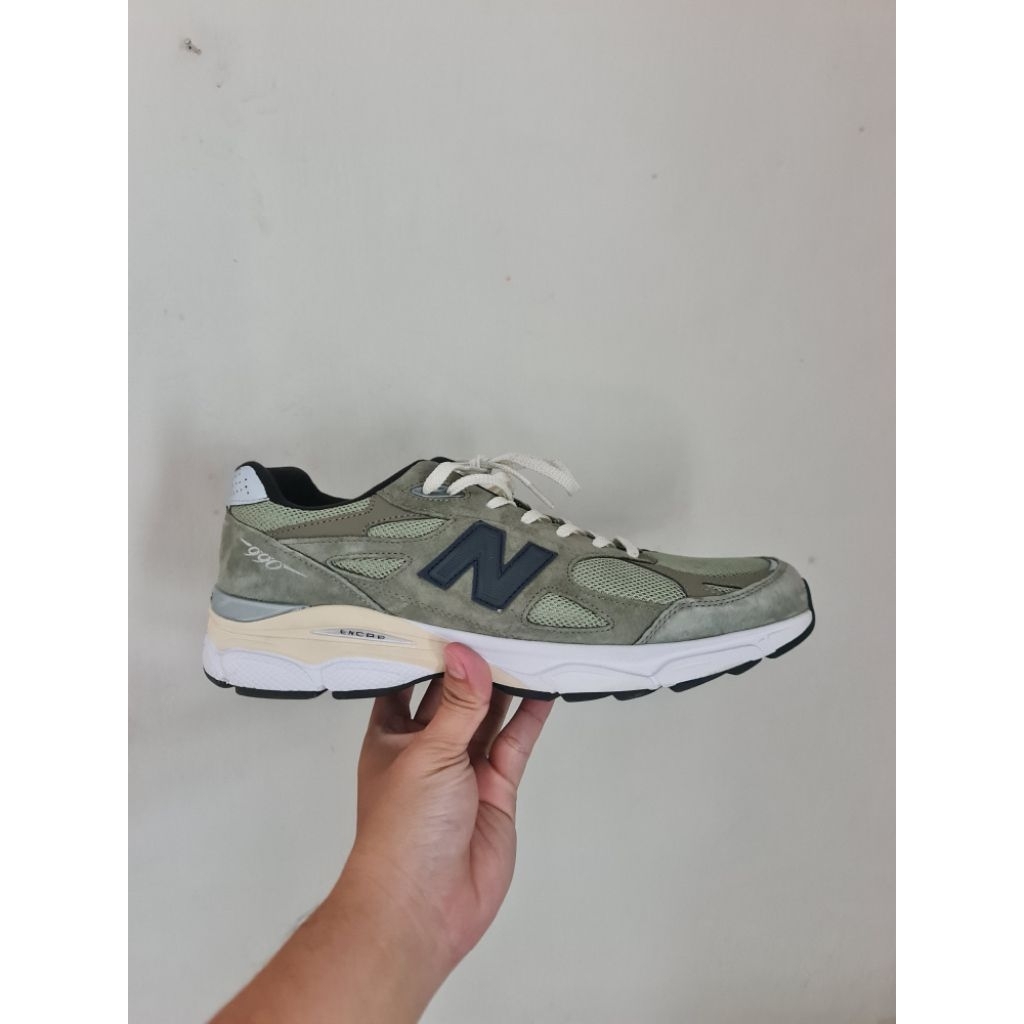 enbe 990 v3 olive green