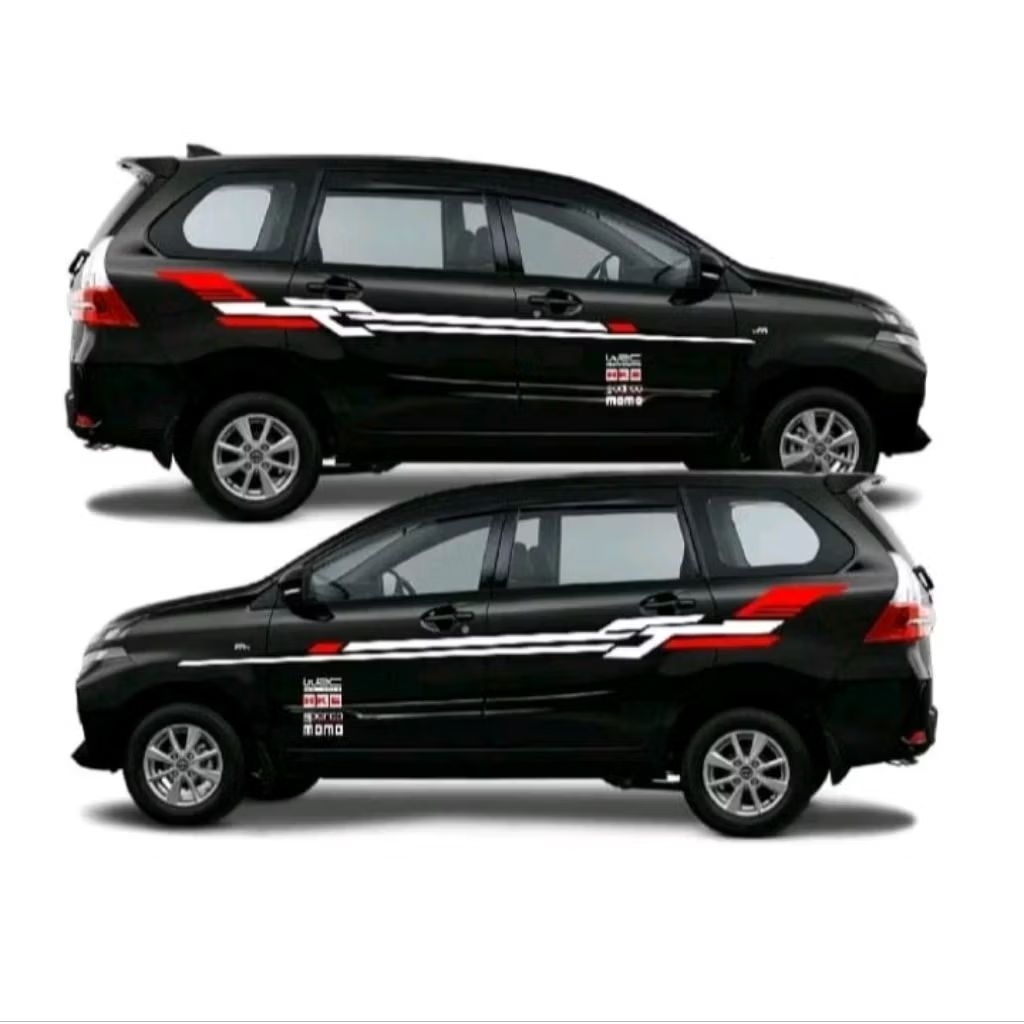Sticker mobil Toyota avanza Daihatsu Xenia stiker list panther mobil Avanza Xenia keren tahan lama