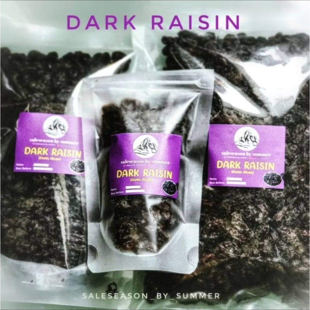 RAISIN - 1 KG | KISMIS 1 KG (KISMIS HITAM/KISMIS KUNING) | Dark Raisin/Golden Raisin