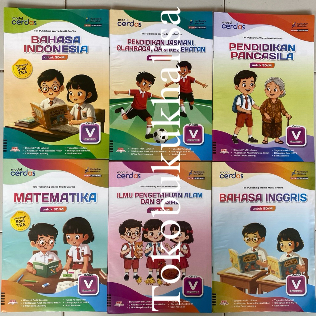 LKS CERDAS SD KELAS 5 SEMESTER 1