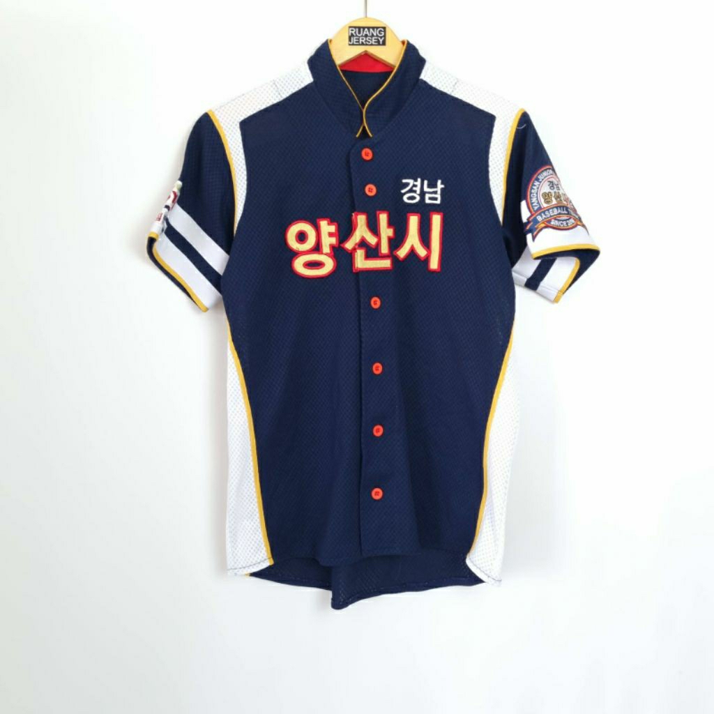 ​Jersey Baseball Korea Yangsan City Gyeongnam Vintage K-Style Size M Original