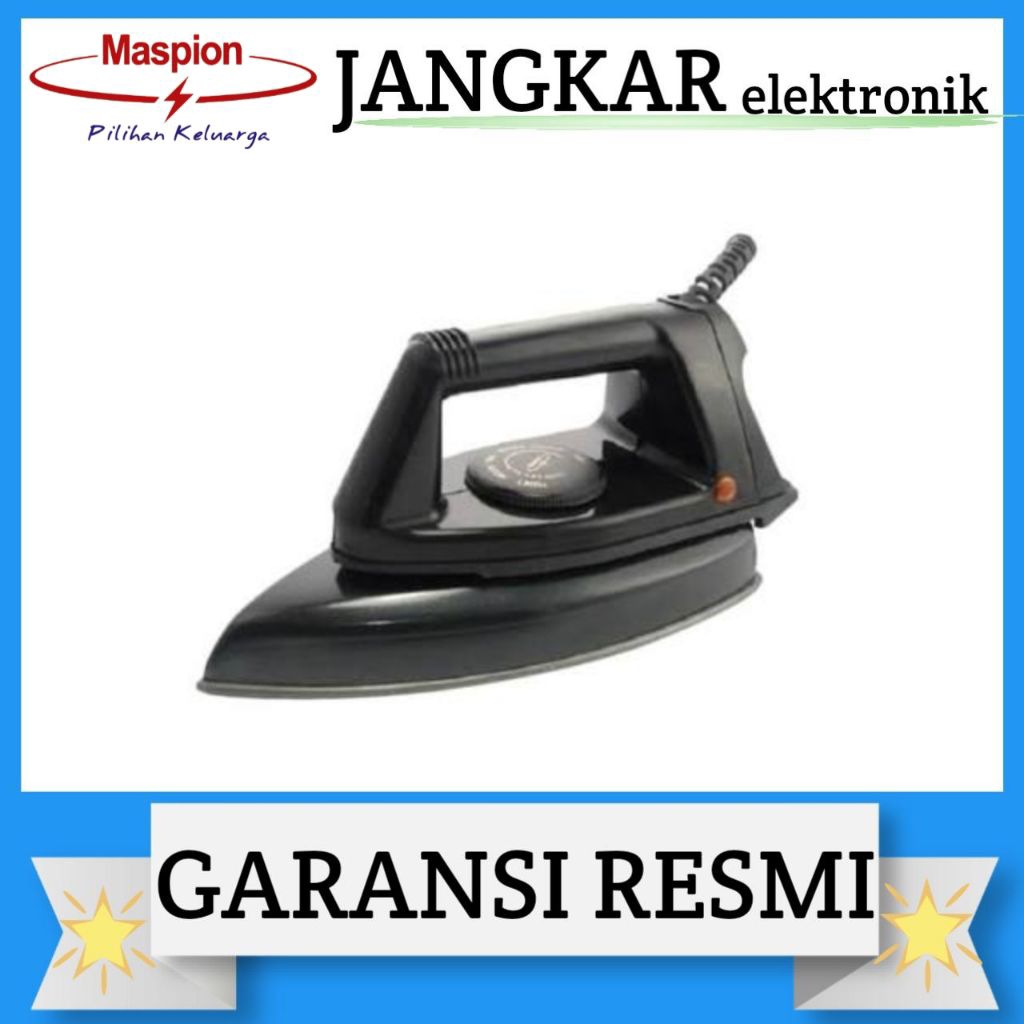 SETRIKA MASPION ANTI LENGKET EX-1000/MASPION SETRIKA ANTI LENGKET EX-1000 GARANSI PABRIK