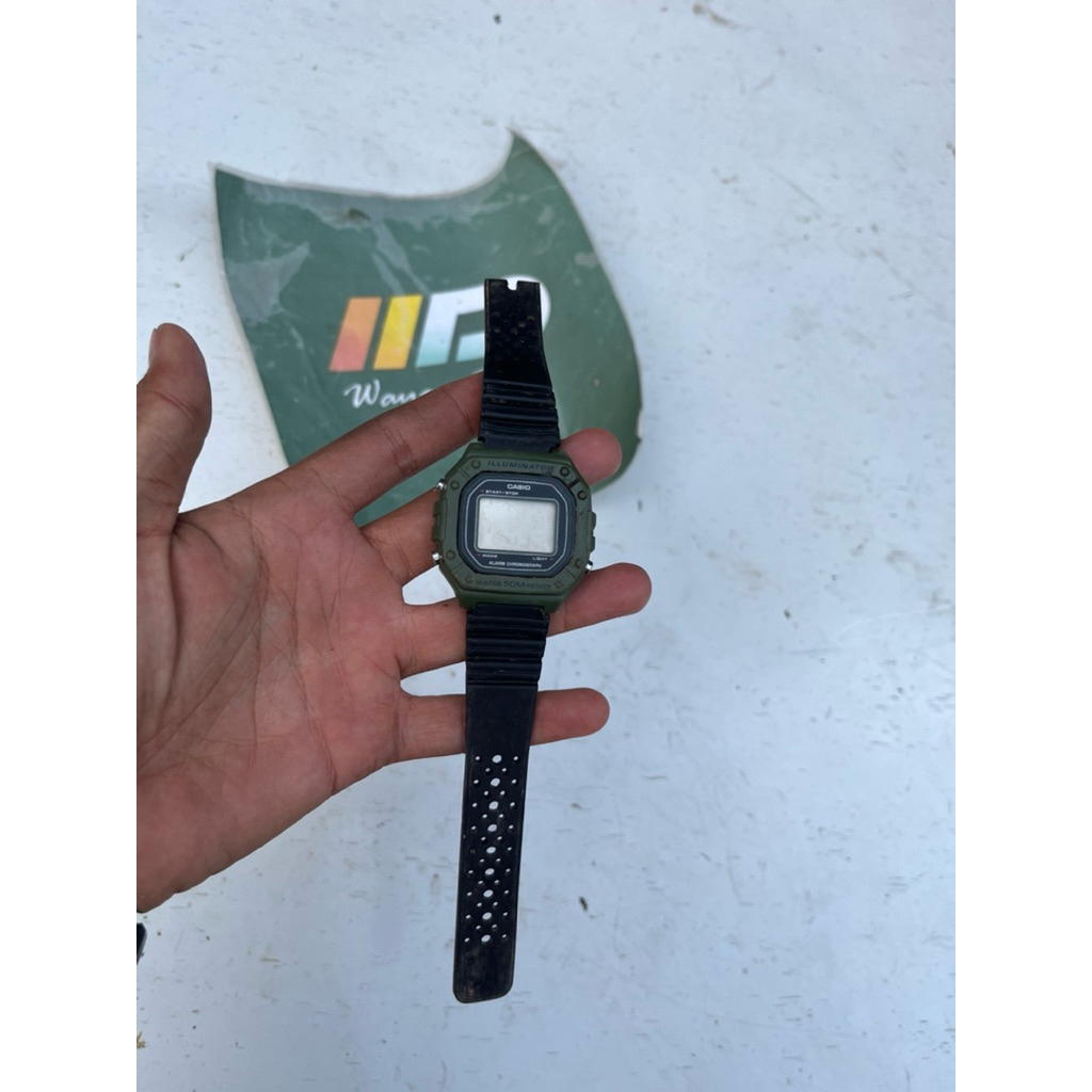 Bahan jam digital original bekas jam lawas jam jadul