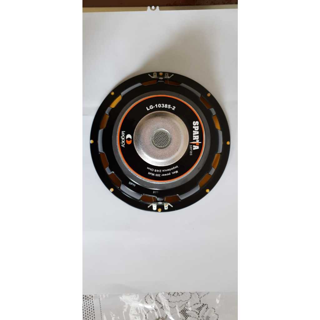 SPEAKER SUBWOOFER LEGACY SPARTA 10 inch LG-10385-2 DOUBLE COIL