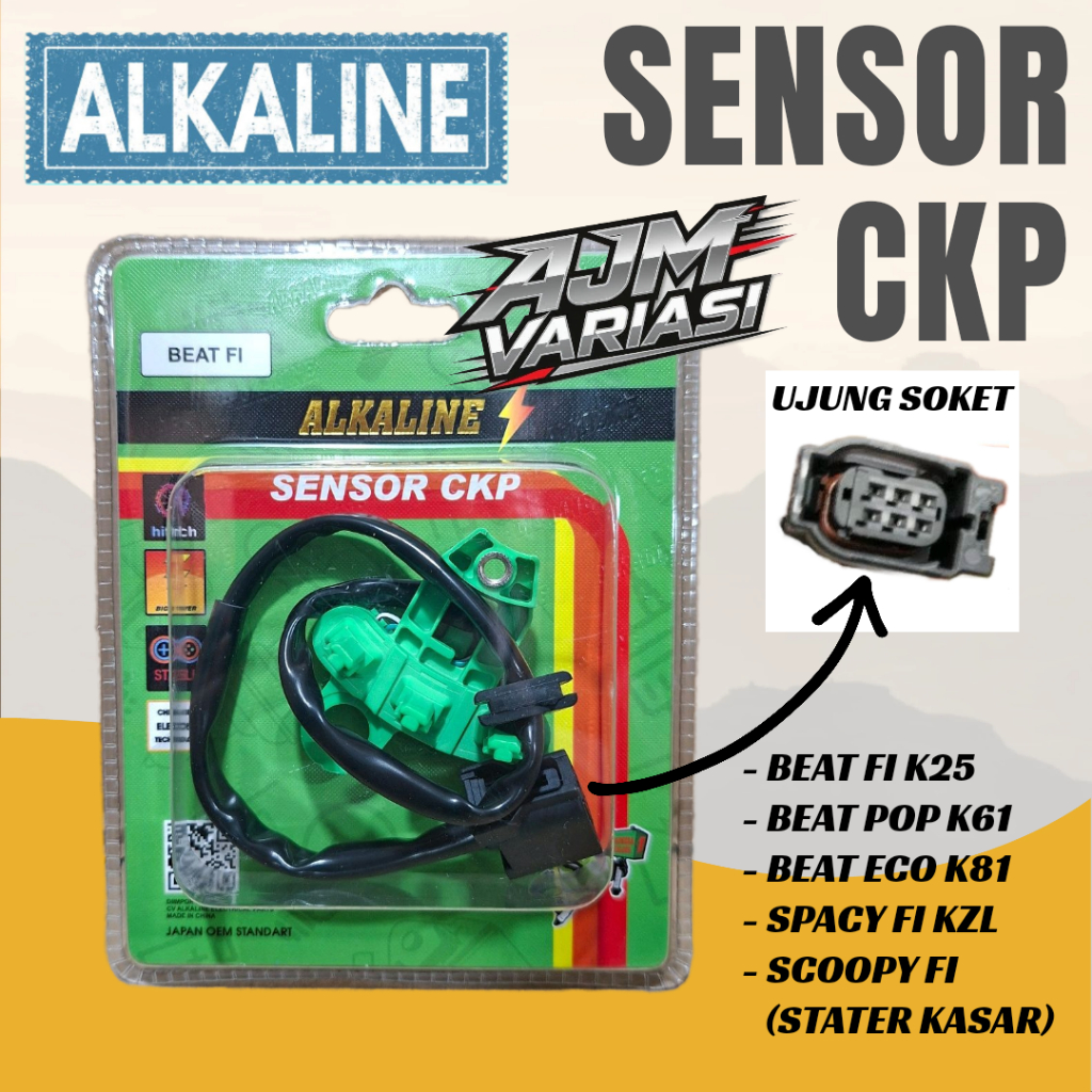 Sensor CKP Alkaline Beat FI K25 - Beat Pop K61 - Beat Eco K81 - Scoopy FI Kasar K16 - Spacy FI KZL