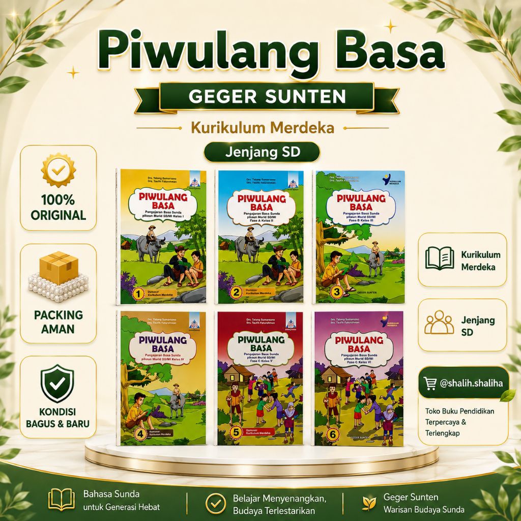 Piwulang Basa Sunda Kelas 1 2 3 4 5 6 Sd Kurikulum Merdeka Terbaru 2025