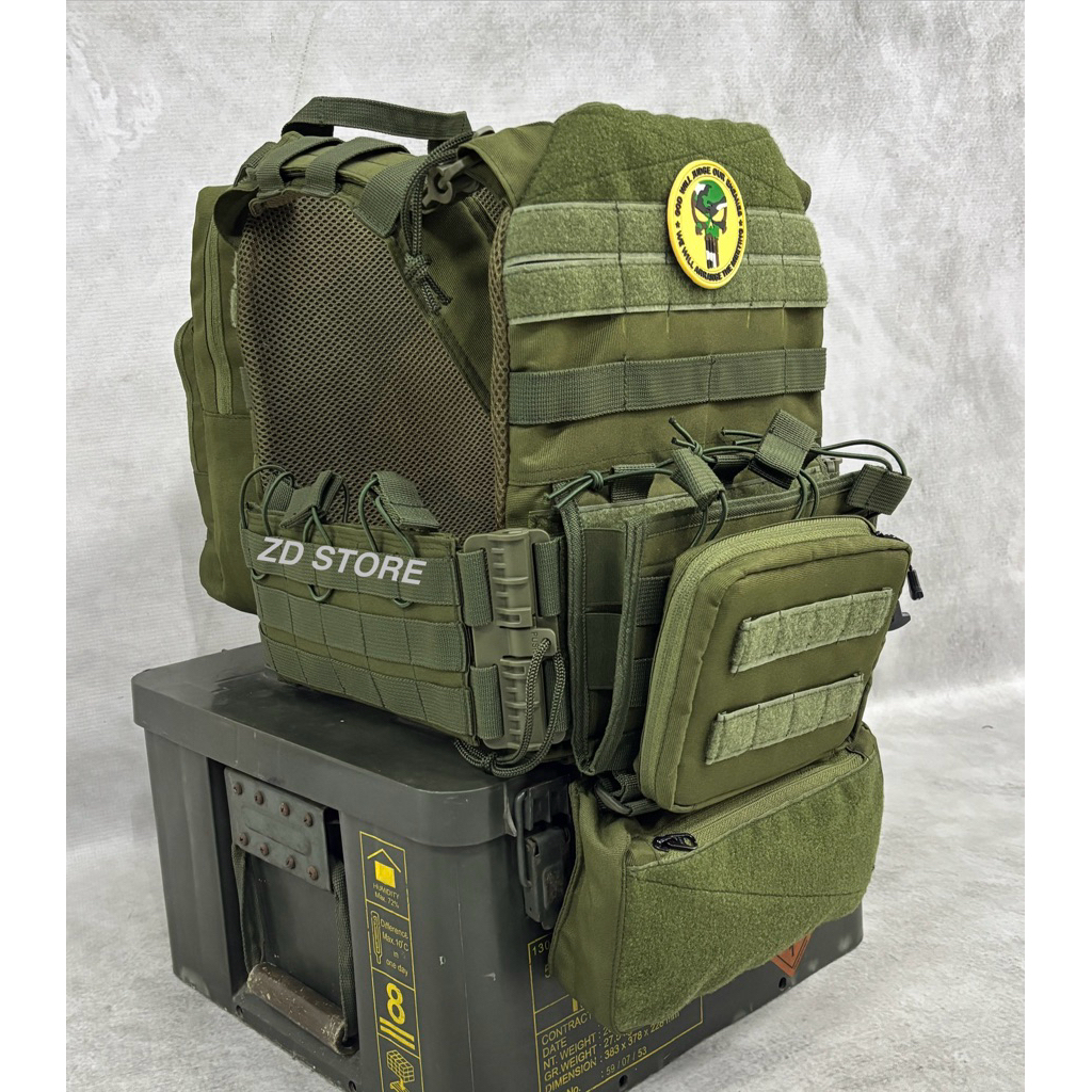 Body Vest Tactical Black Viper Dublikat HIJAU/Body Vest Tactical Hijau