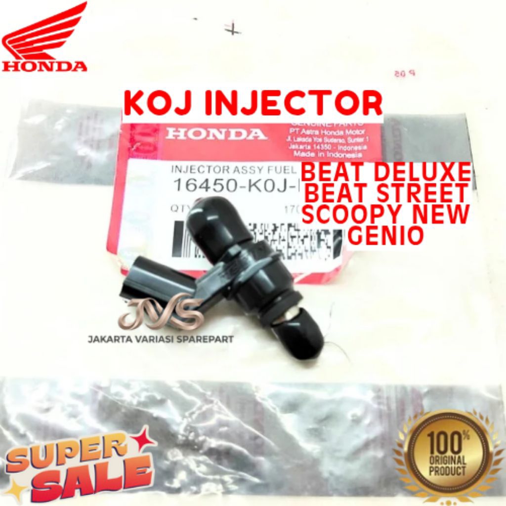 INJECTOR KODE KOJ, INJECTOR BEAT DELUXE, INJECTOR BEAT STREET, INJECTOR SCOOPY NEW, INJECTOR GENIO