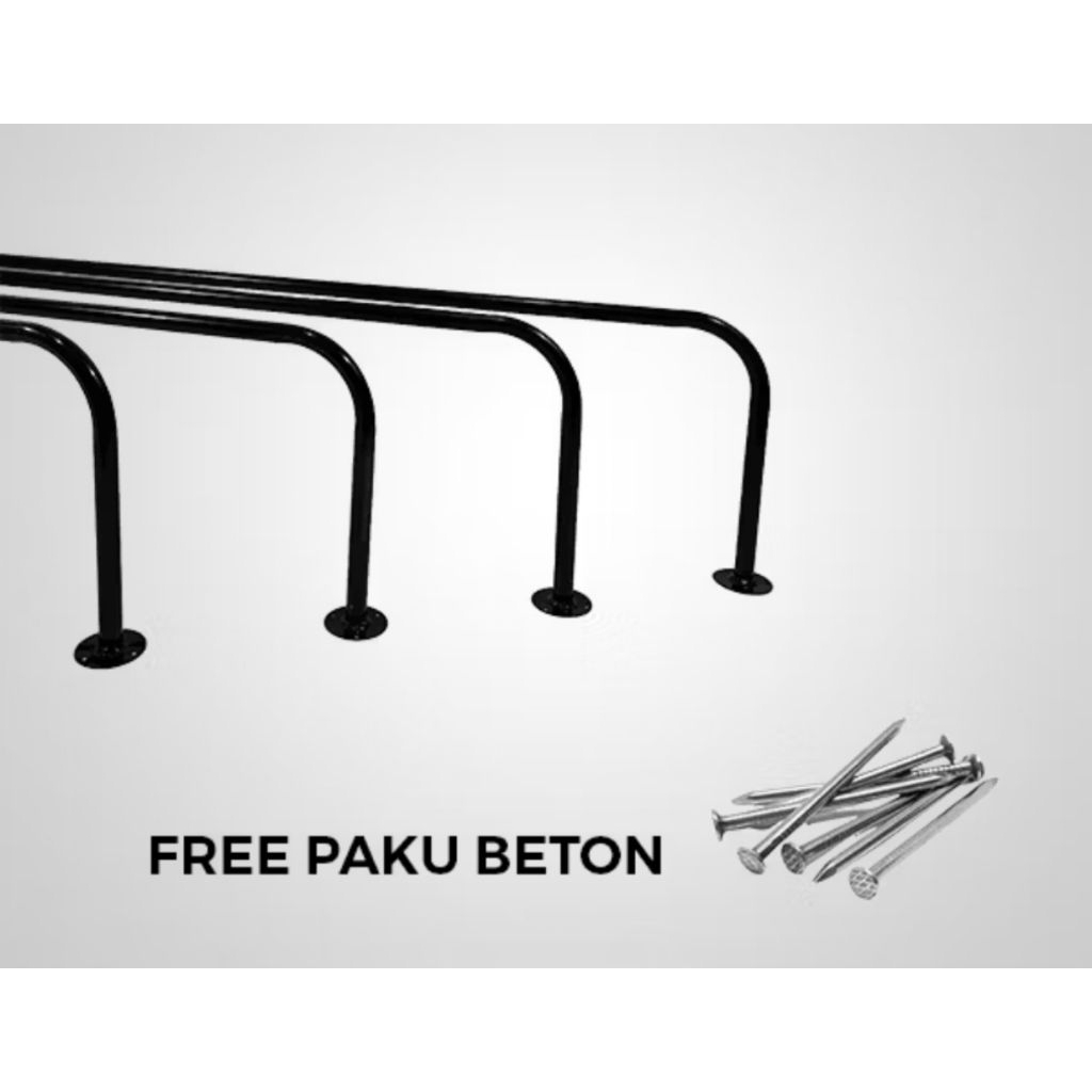 gantungan baju / gantungan tembok / gantungan besi