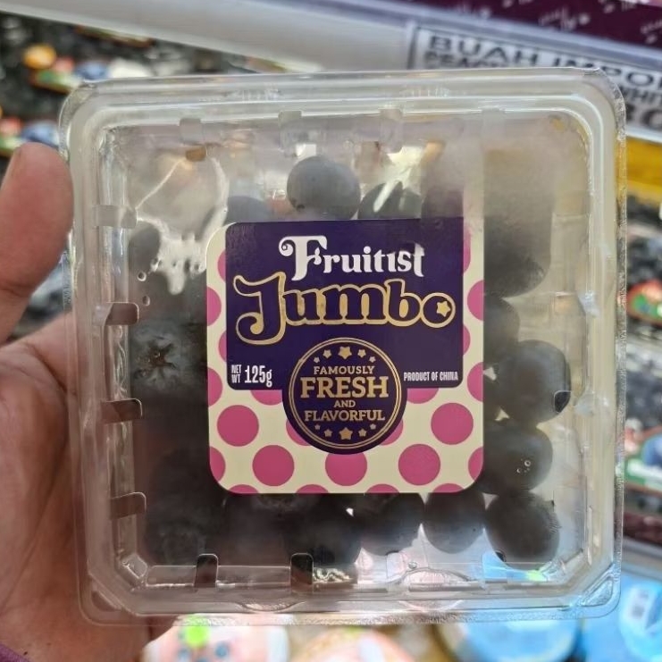 Fruitist Blueberry jumbo RRC / buah blueberry jumbo fresh import / pack