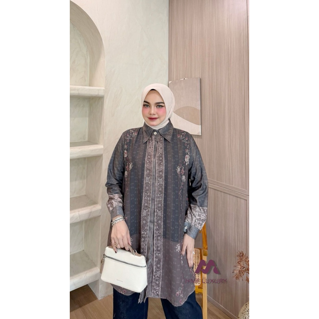 hmf luxury anggun mayra tunic / elliora tunic hmf luxury / Anggun tunic hmf luxury tunik hmf luxury 