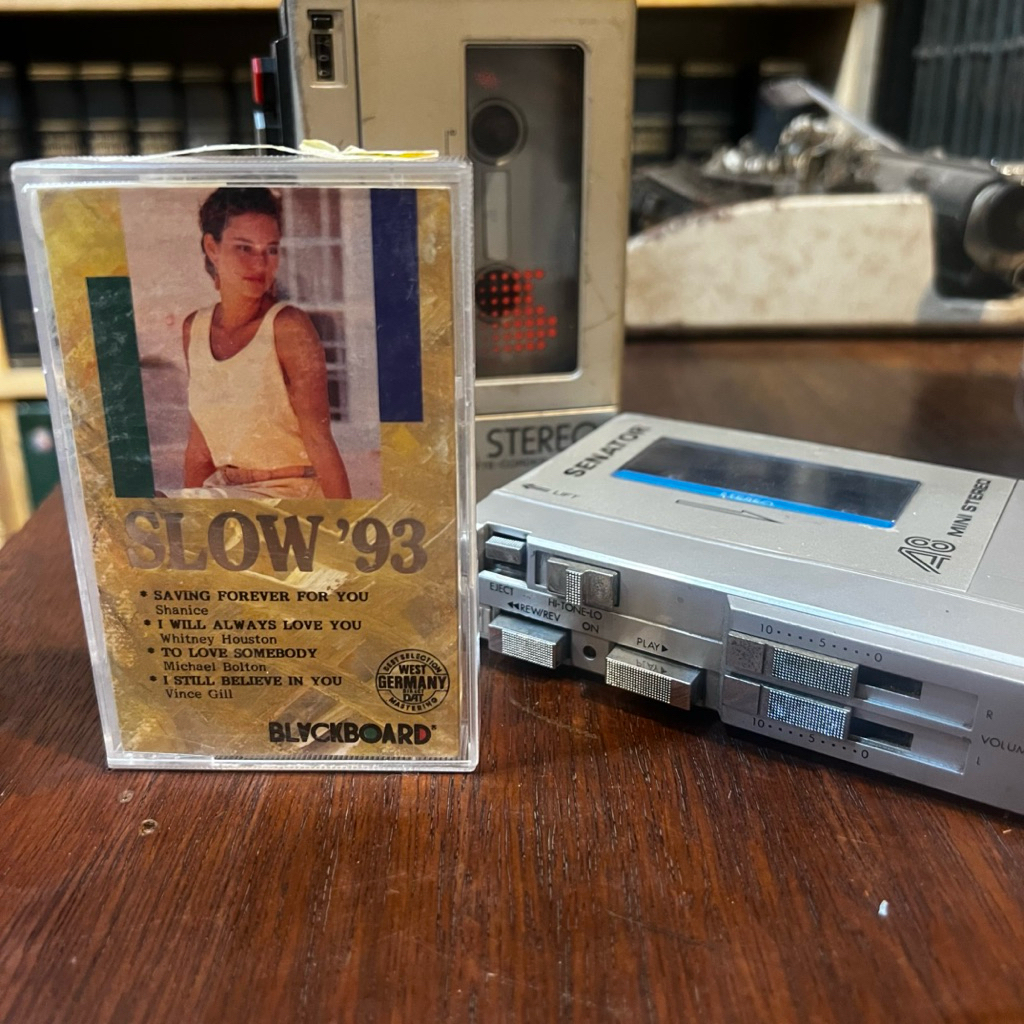 Kaset Slow 93 Shanice, Whitney Houston, Michael Bolton