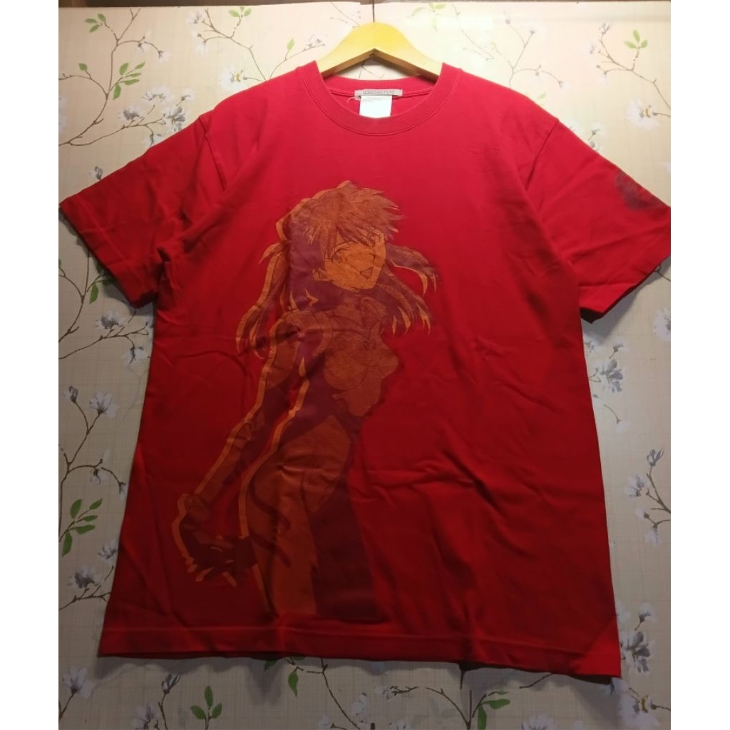 kaos cospa anime evangelion official bukan bootleg