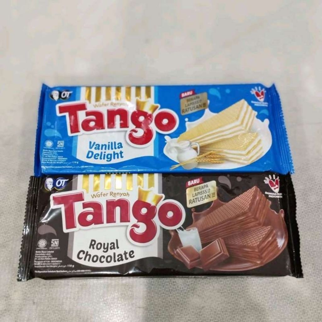 Tango Long Wafer 110 gr | 1 Dus Isi 24 Pack