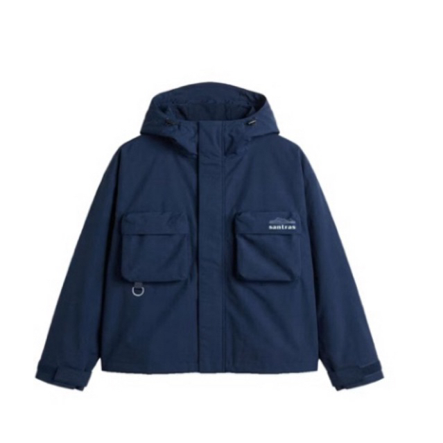 Jakarta Vibes Jaket Santrass Vol 2 Navy Size L Size M Jaket JVB Jacket santras vol II