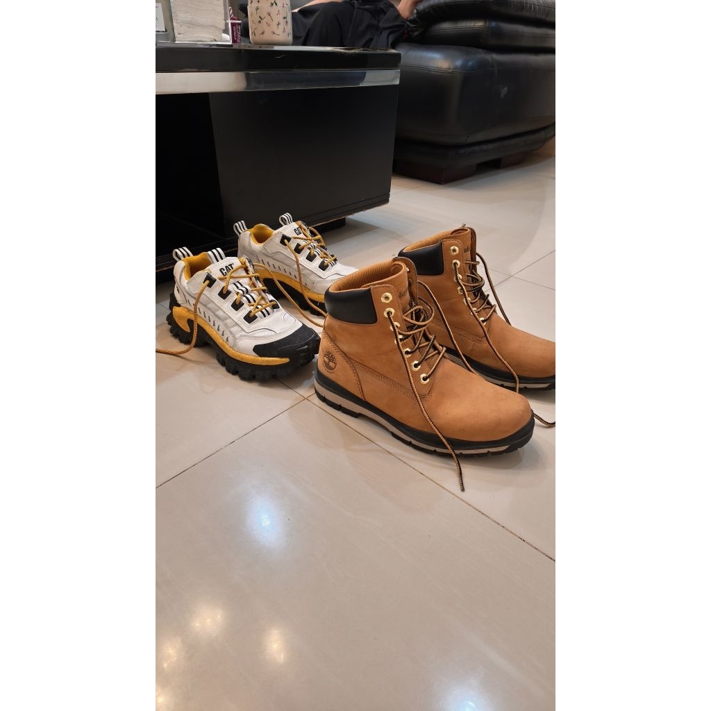 Timberland & Caterpillar second like new