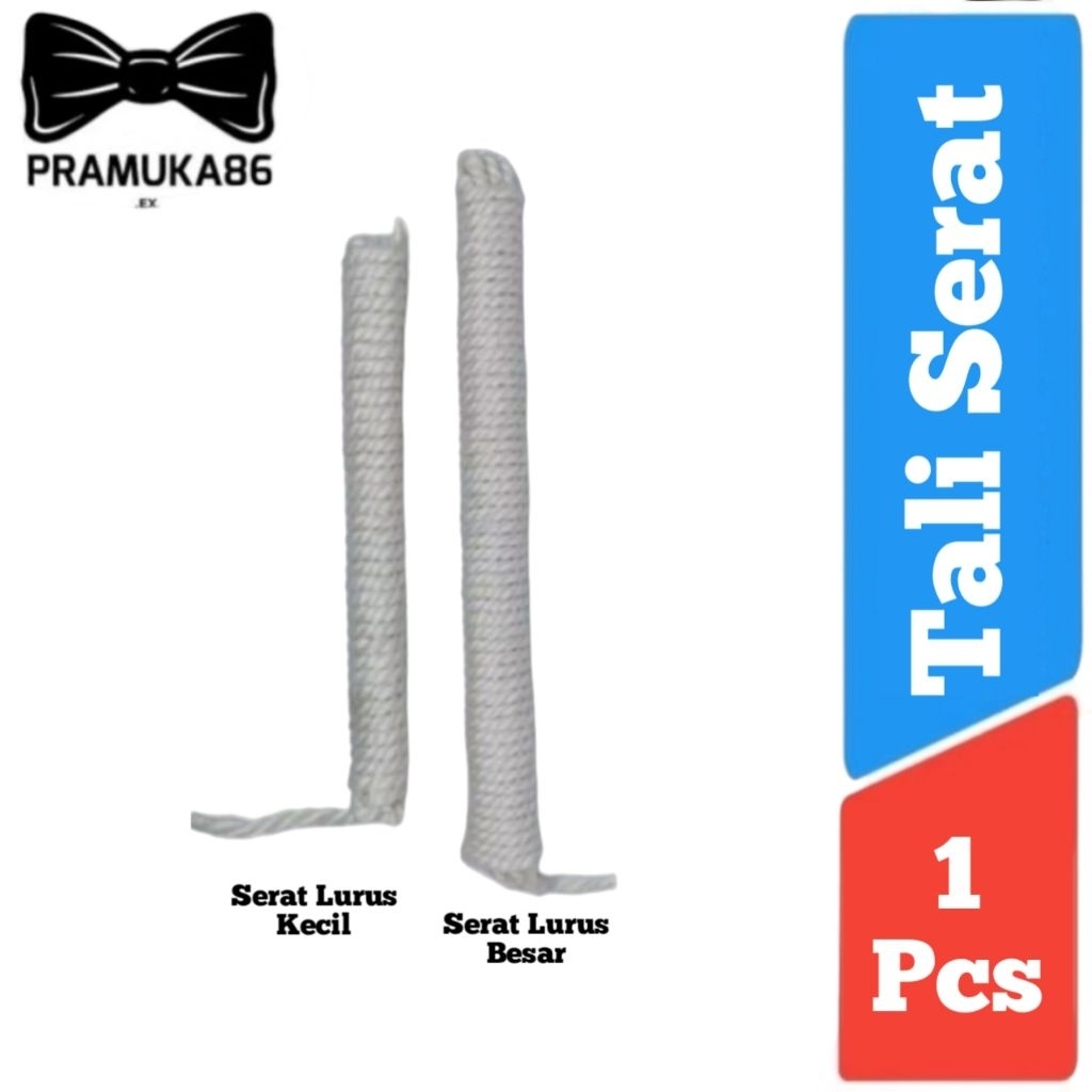 Tali Pramuka Serat Lurus Kecil & Besar / Tali Temali Serat Pramuka Halus / Tali Tenda Pramuka / Tali