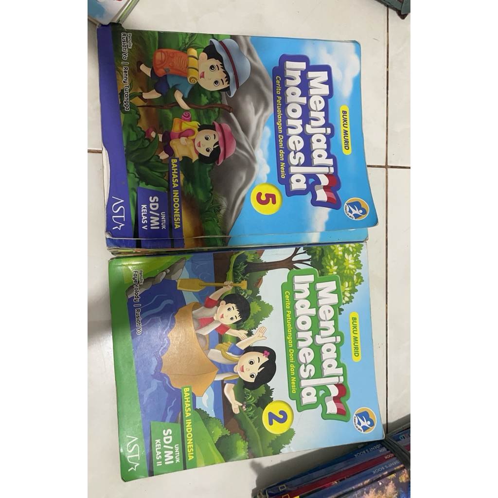 BUKU ORIGINAL BEKAS MENJADI INDONESIA 2 & 5