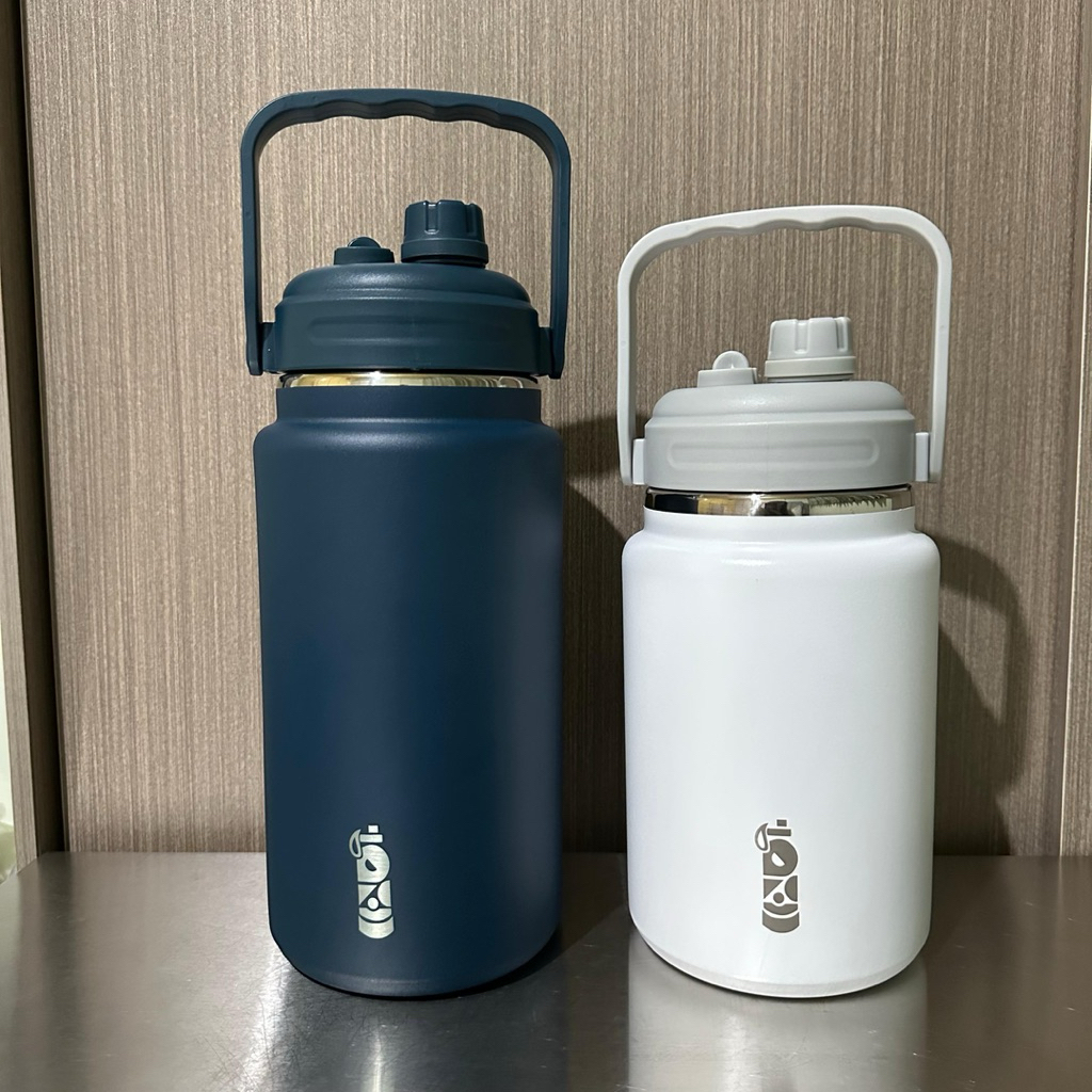 DIMLA Vast 2 Liter, 2.5 Liter. 2Cara Minum Tumbler Vacuum Insulated Double Wall. Tahan Panas Dingin.