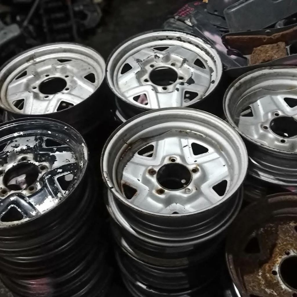 Velg Kaleng Jimny JDM ex JA11JA71 Jimny Japan Kondisi Bagus Original ex Japan