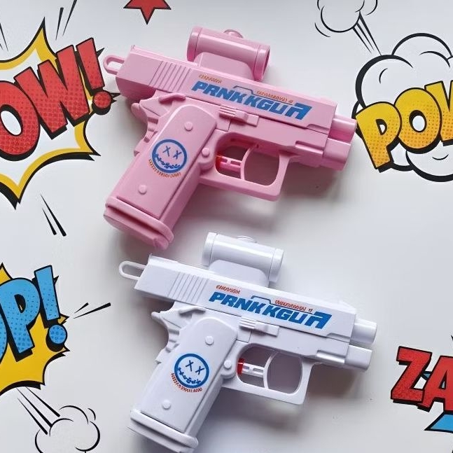 Mini Prank Gun Toy Pastel | Mainan Pistol Mini Cute Anak