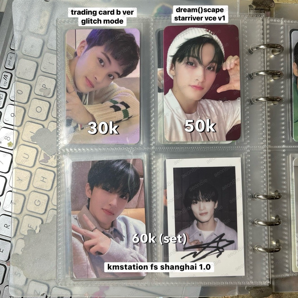 [OFFICIAL] pc photocard poca mark lee nct dream glitch mode dream()scape dreamscape