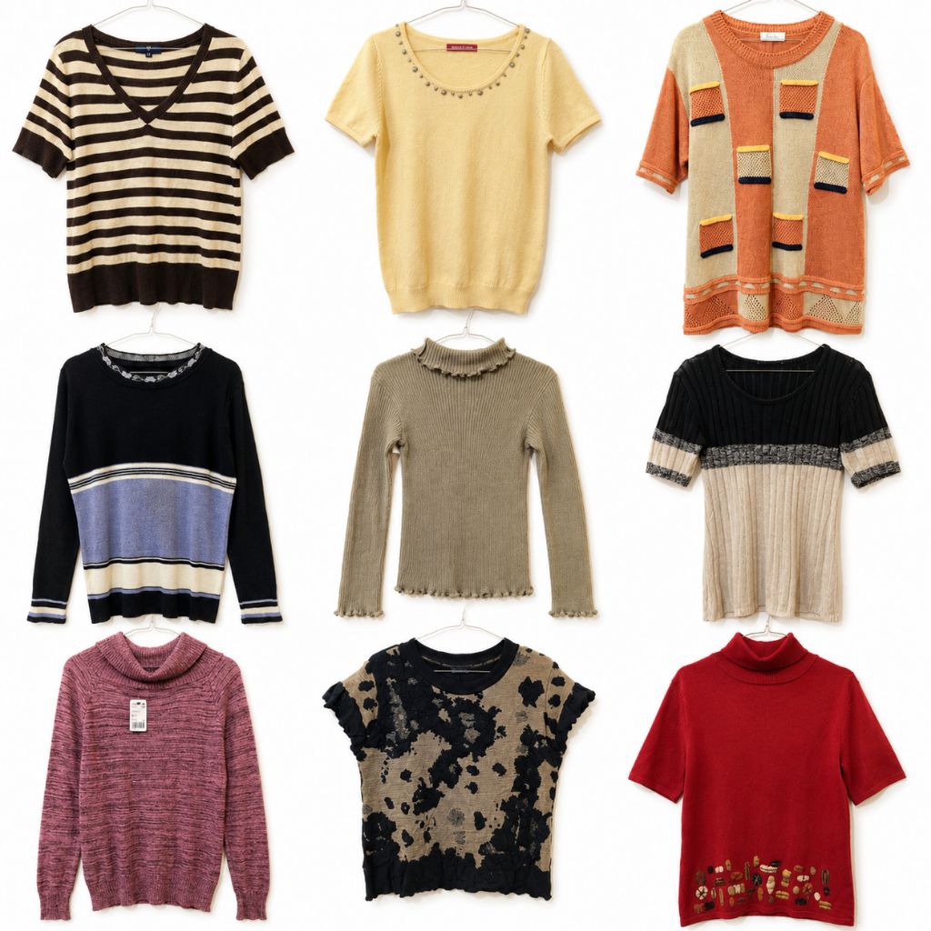 Premium 3: Rajut //  Knit Preloved // Sweater // Sweatshirt // Outer // Cardigan // Dress // Turtlen