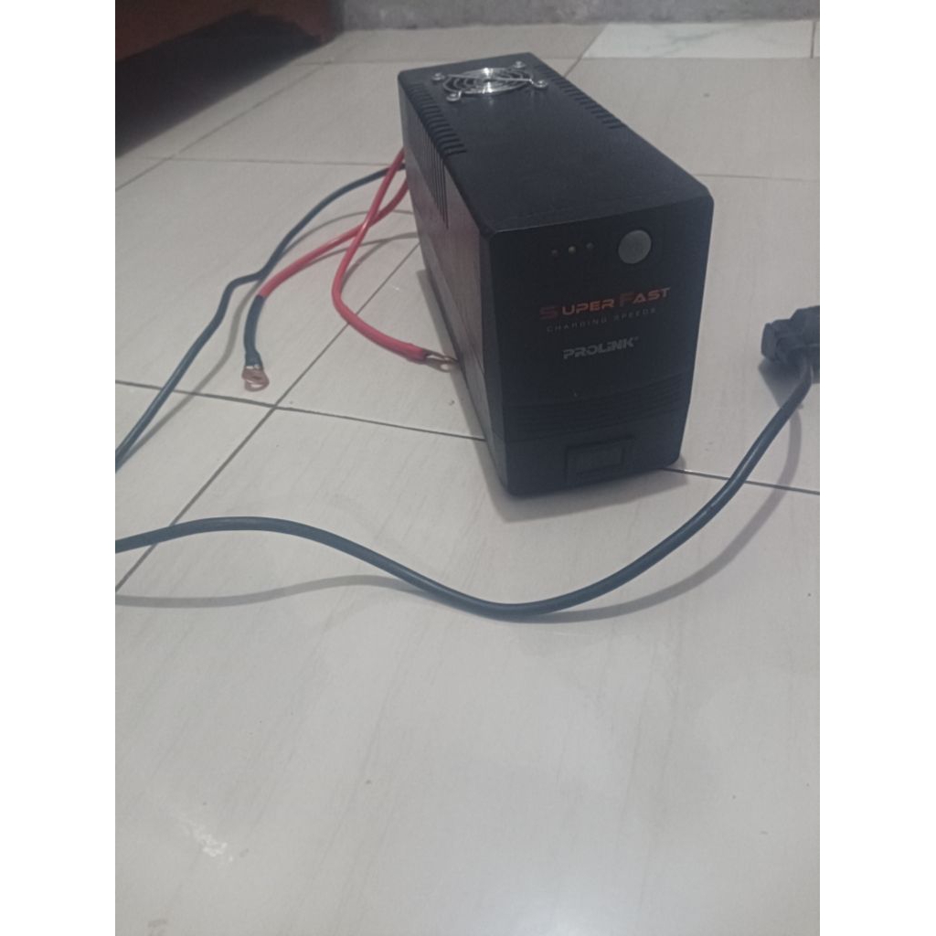 Ups modifikasi aki eksternal prolink 350 watt