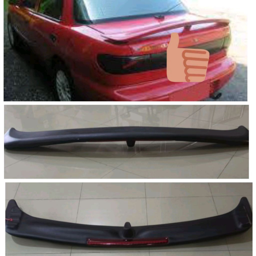 spoiler sedan Timor dengan lampu