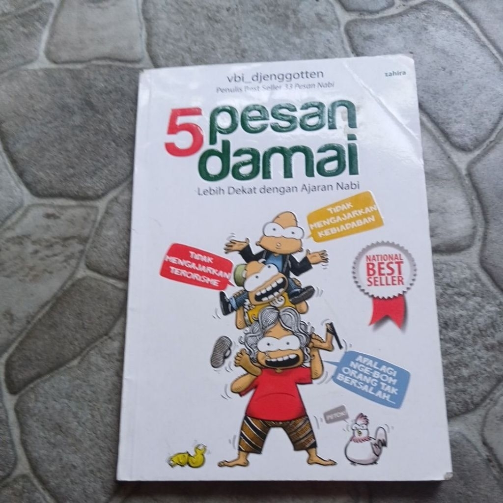 BUKU 5 PESAN DAMAI LEBIH DEKAT DENGAN AJARAN NABI.