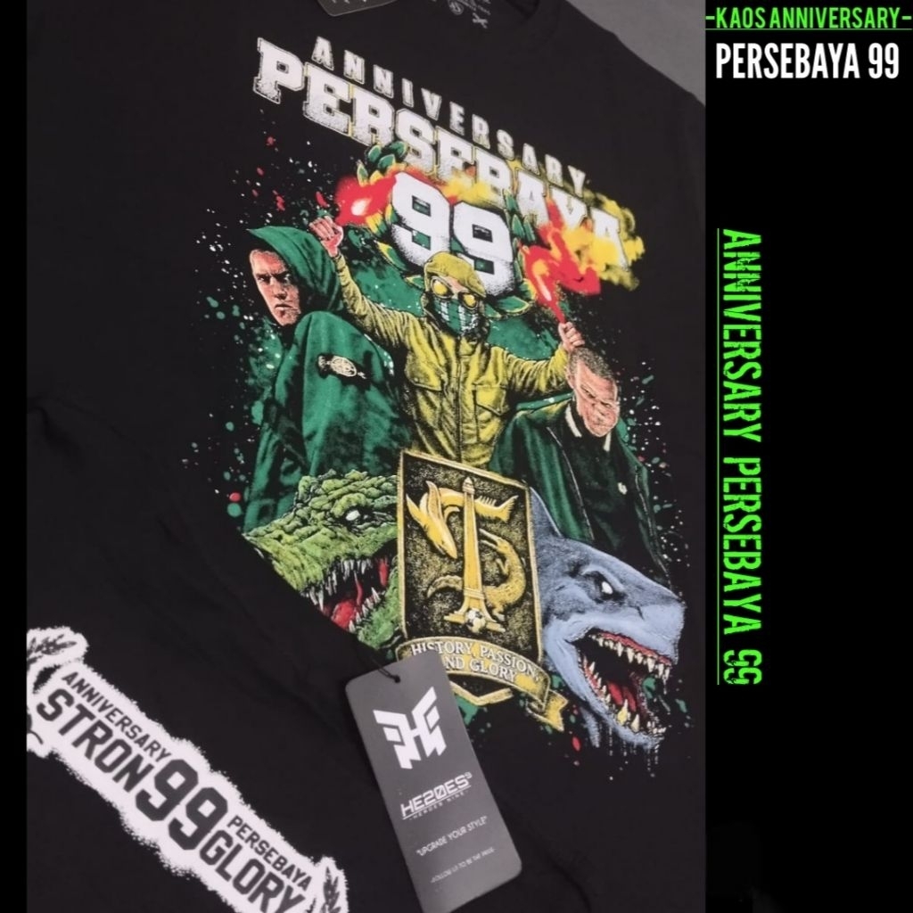 Kaos Persebaya Anniversary 98