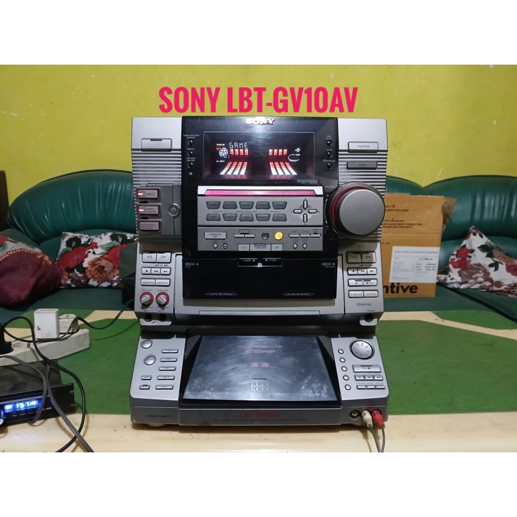 Head Monster Hifi SONY LBT-GV10AV DSP Pro Logic power 6000 watt pmpo