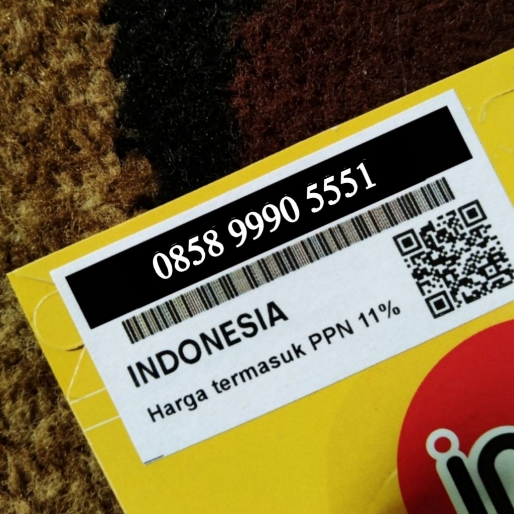 Nomor cantik indosat triple triple