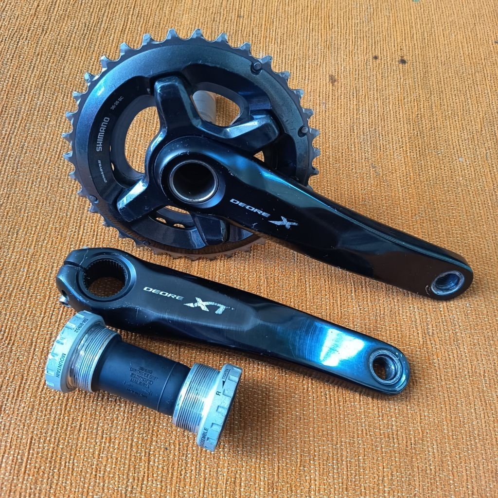 Crankset FD & Shifter Deore XT M8000