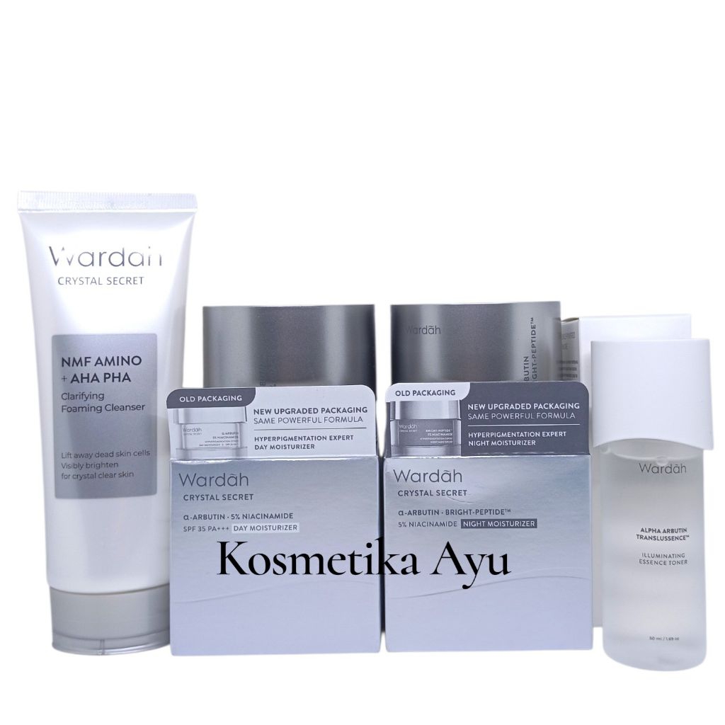 WARDAH White Secret Paket Series / cream Wardah Pemutih /Paket B