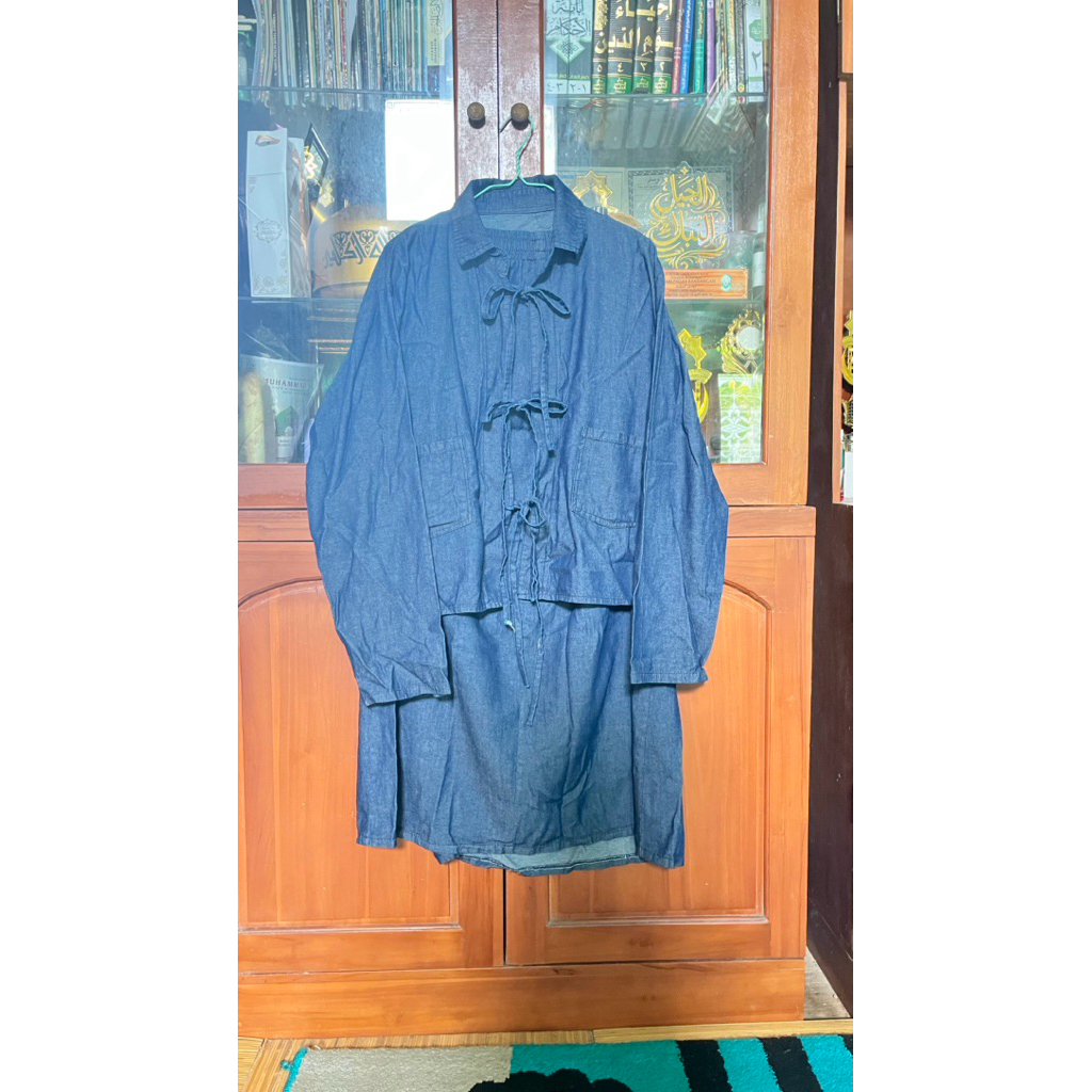 One Set Kemeja Outer Jeans