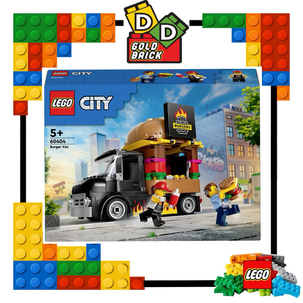 Lego City 60404 - Burger Van