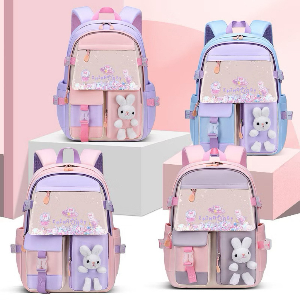 HOT SALE 38 TAS SEKOLAH IMPORT MODEL TERBARU OPENSET BUNNY/TAS ORIGINAL IMPORT UKURAN SD SMP BESAR/T