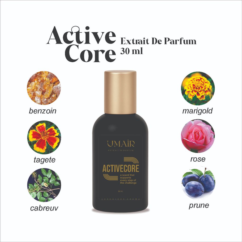 UMAIR - ACTIVECORE Extrait De Parfum Aroma Sporty