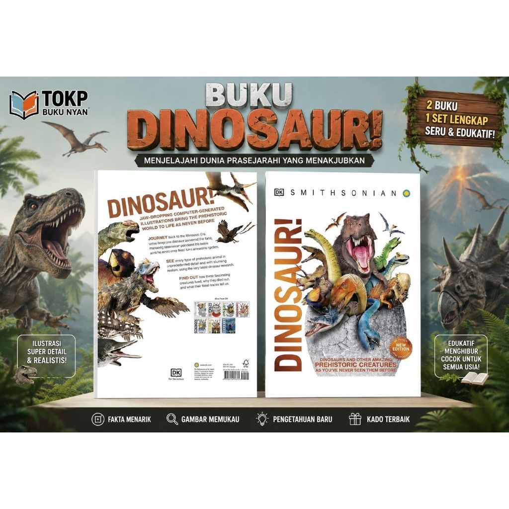 Buku DINOSAUR (DK Smithsonian)